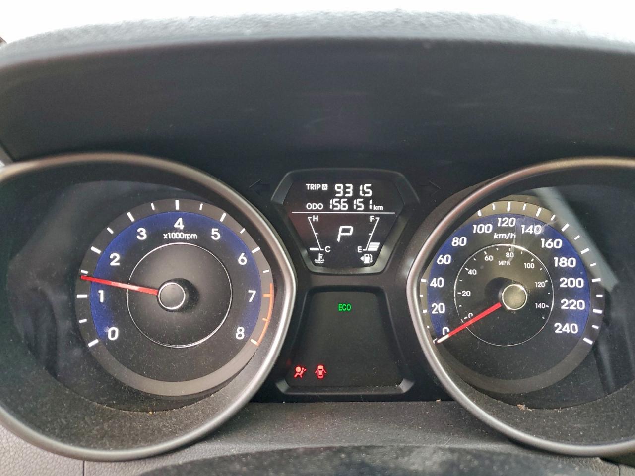 2013 Hyundai Elantra Gls VIN: 5NPDH4AE2DH206151 Lot: 93790015