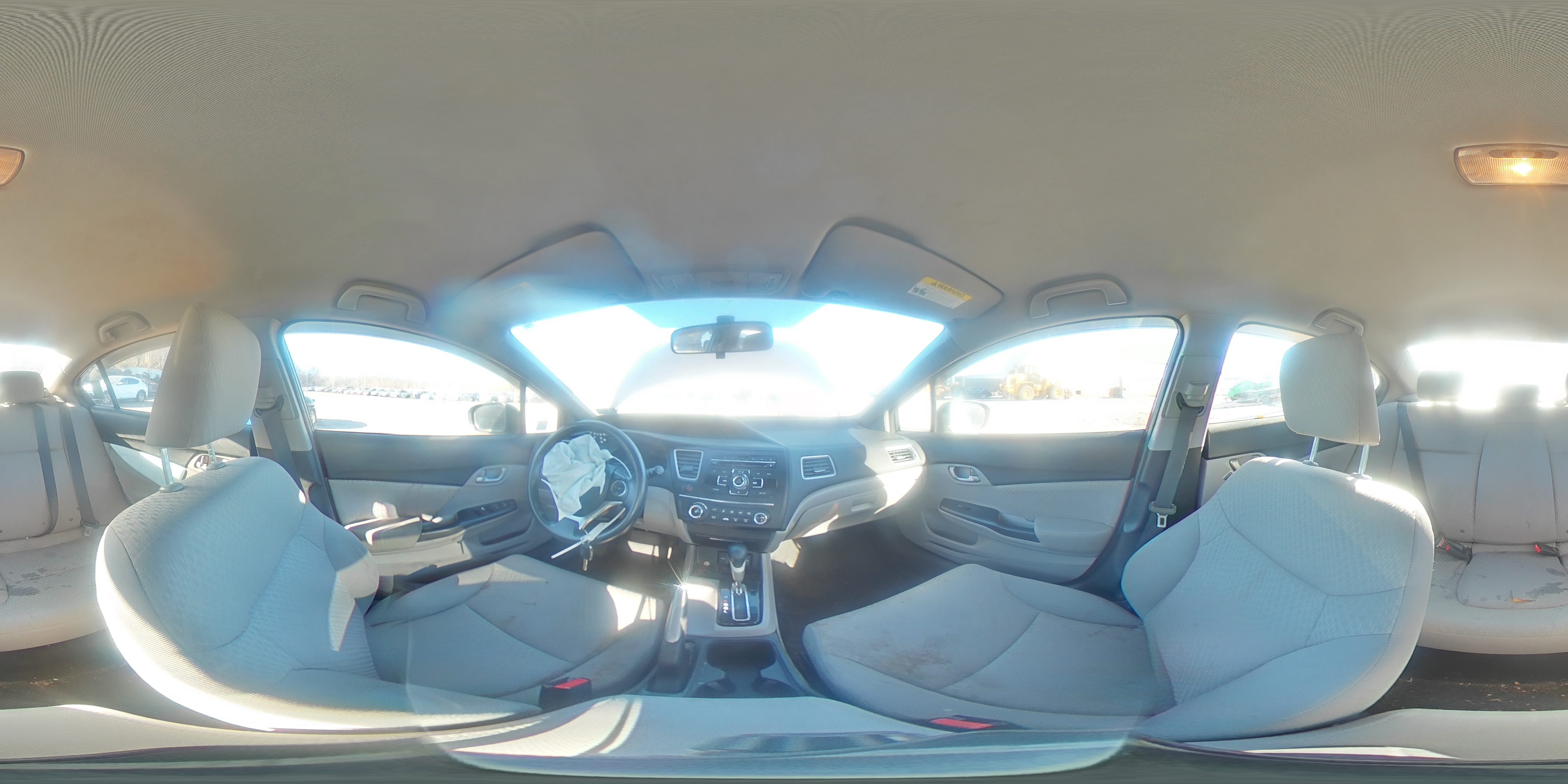 2015 Honda Civic Hf VIN: 2HGFB2F66FH535805 Lot: 92736805