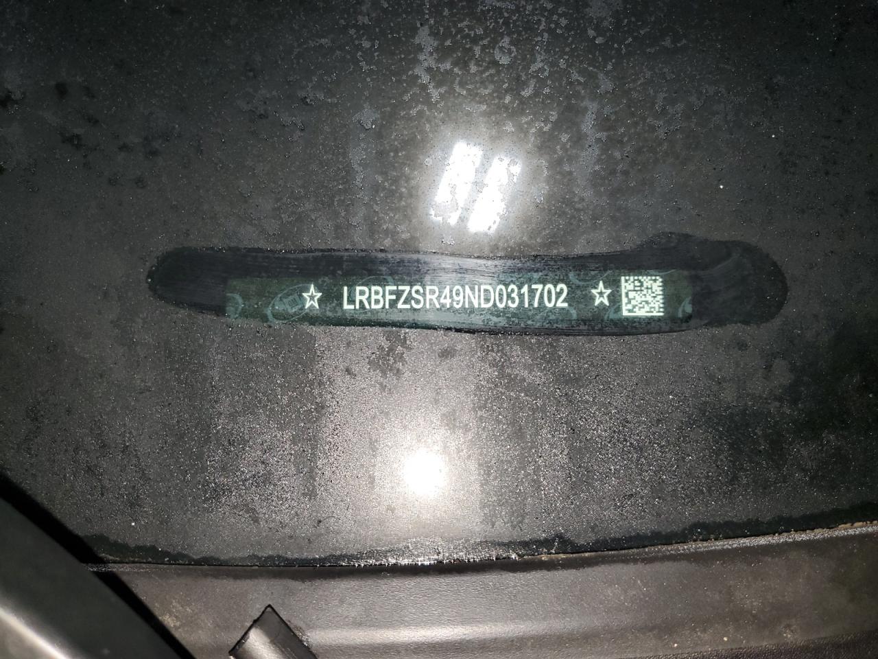 2022 Buick Envision Avenir VIN: LRBFZSR49ND031702 Lot: 92349265