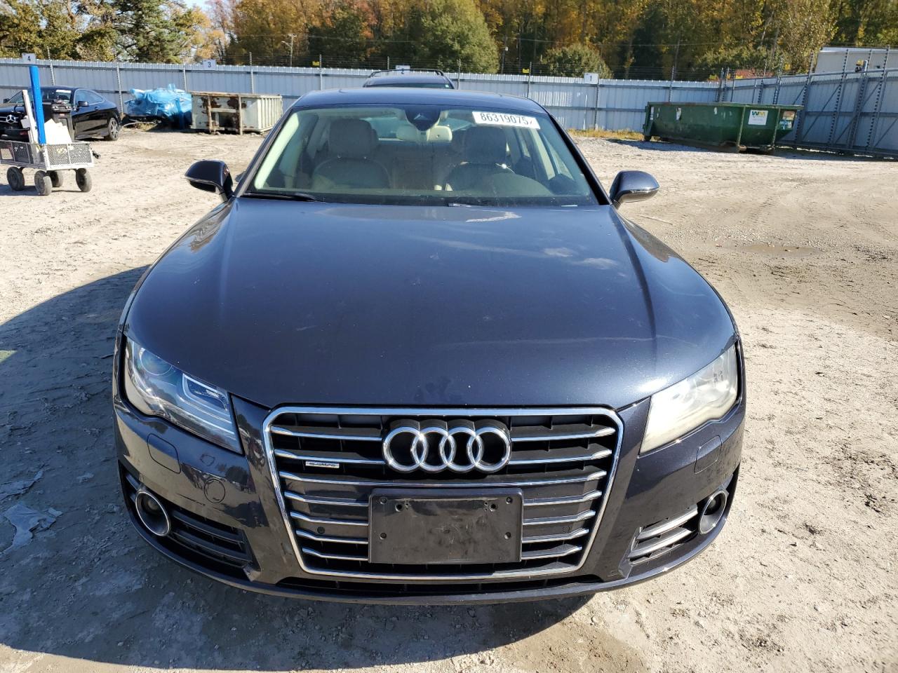 2013 Audi A7 Premium Plus VIN: WAUYGAFC0DN078807 Lot: 86319075