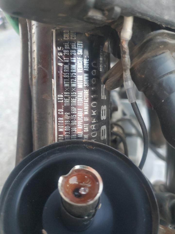 1985 Honda Cmx250 C VIN: JH2MC1308FK011990 Lot: 85340545