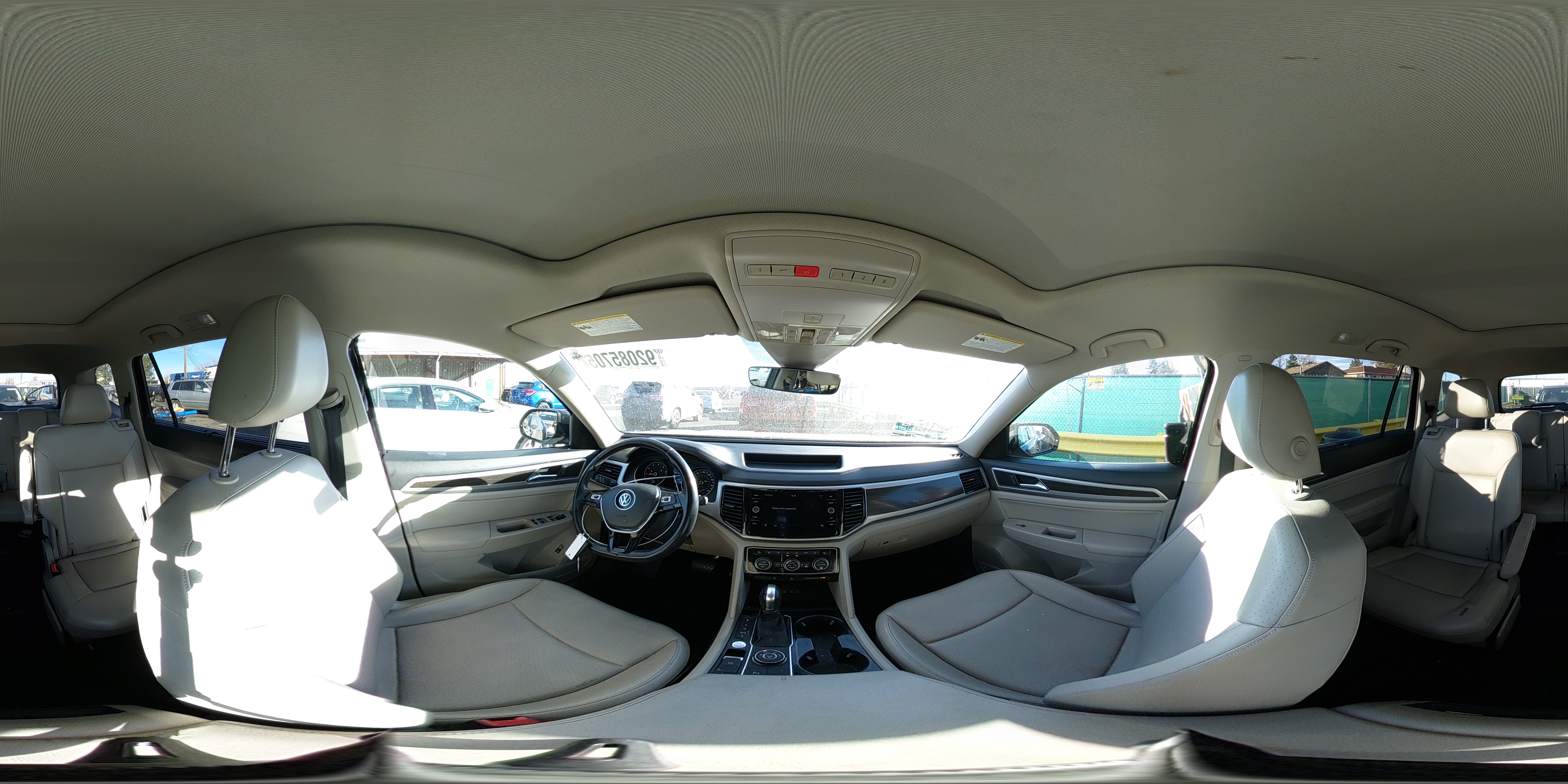 2018 Volkswagen Atlas Sel VIN: 1V2MR2CA2JC566196 Lot: 92085705