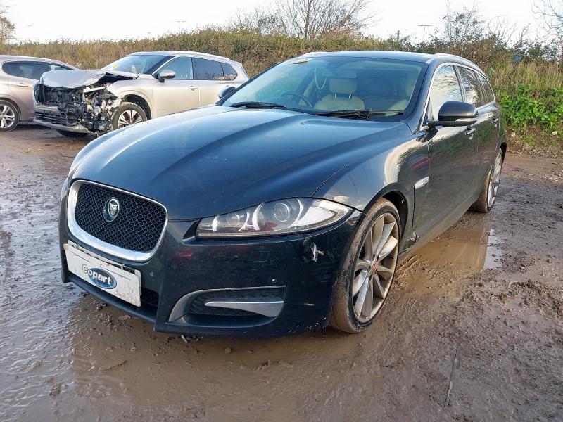 2013 JAGUAR XF 3.0D V6 S PORTFOLIO 5DR AUTO for sale at Copart BRISTOL