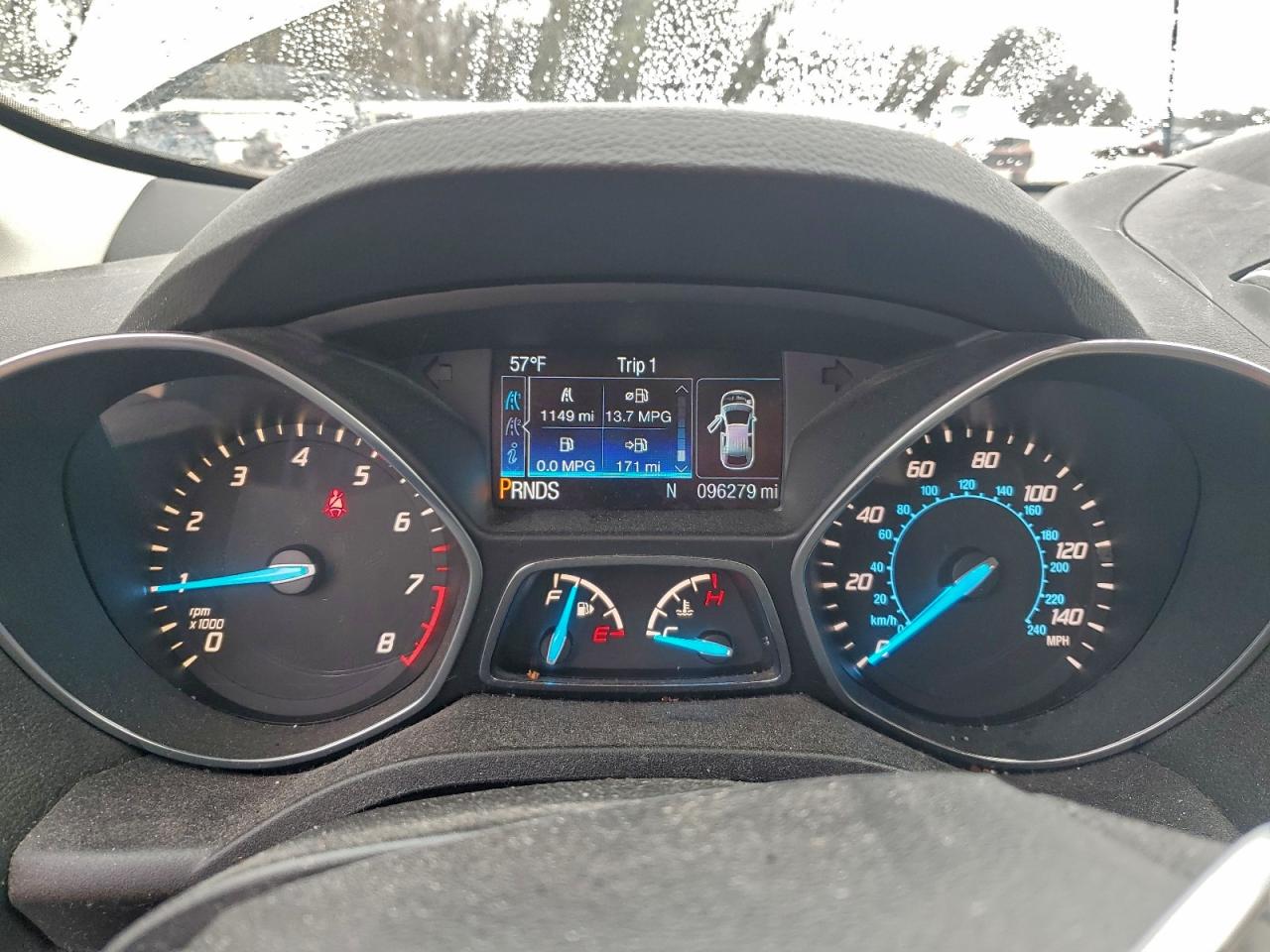 2014 Ford Escape Se VIN: 1FMCU0GX5EUA77107 Lot: 93873335