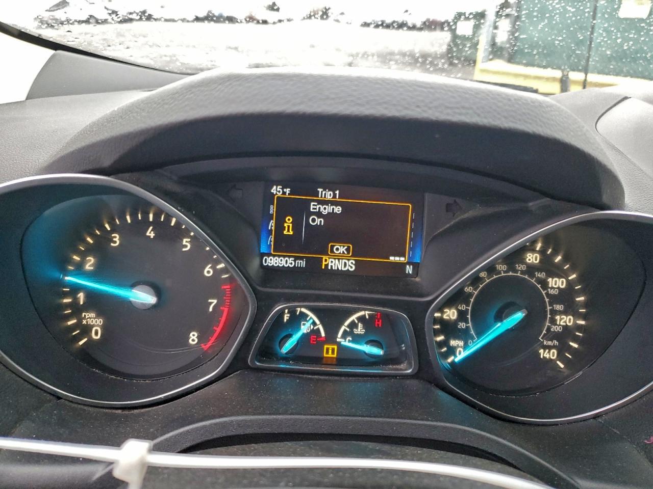 2017 Ford Escape Titanium VIN: 1FMCU9J90HUC50339 Lot: 92828705