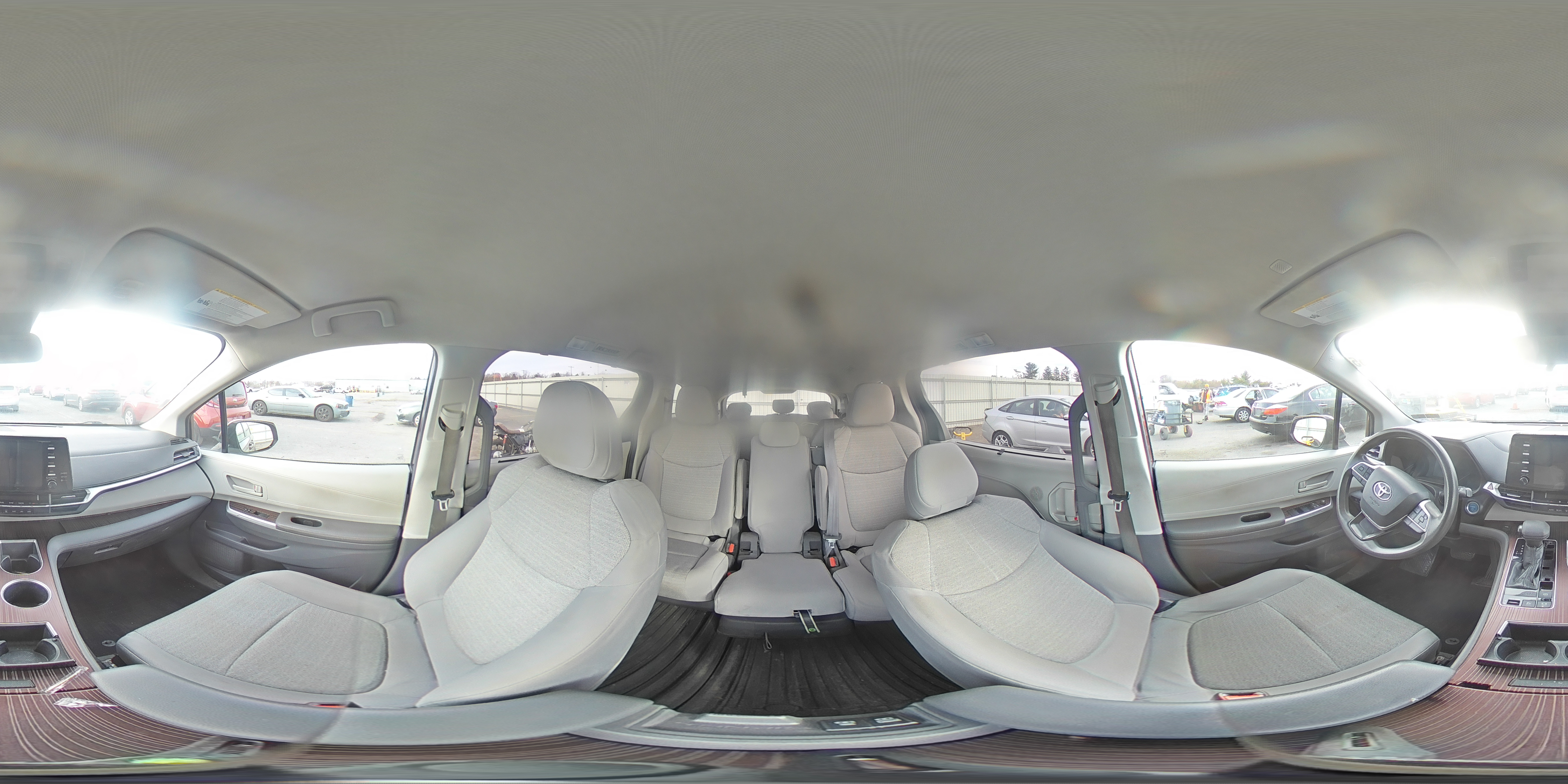 2021 Toyota Sienna Le VIN: 5TDKRKEC7MS020388 Lot: 92308455