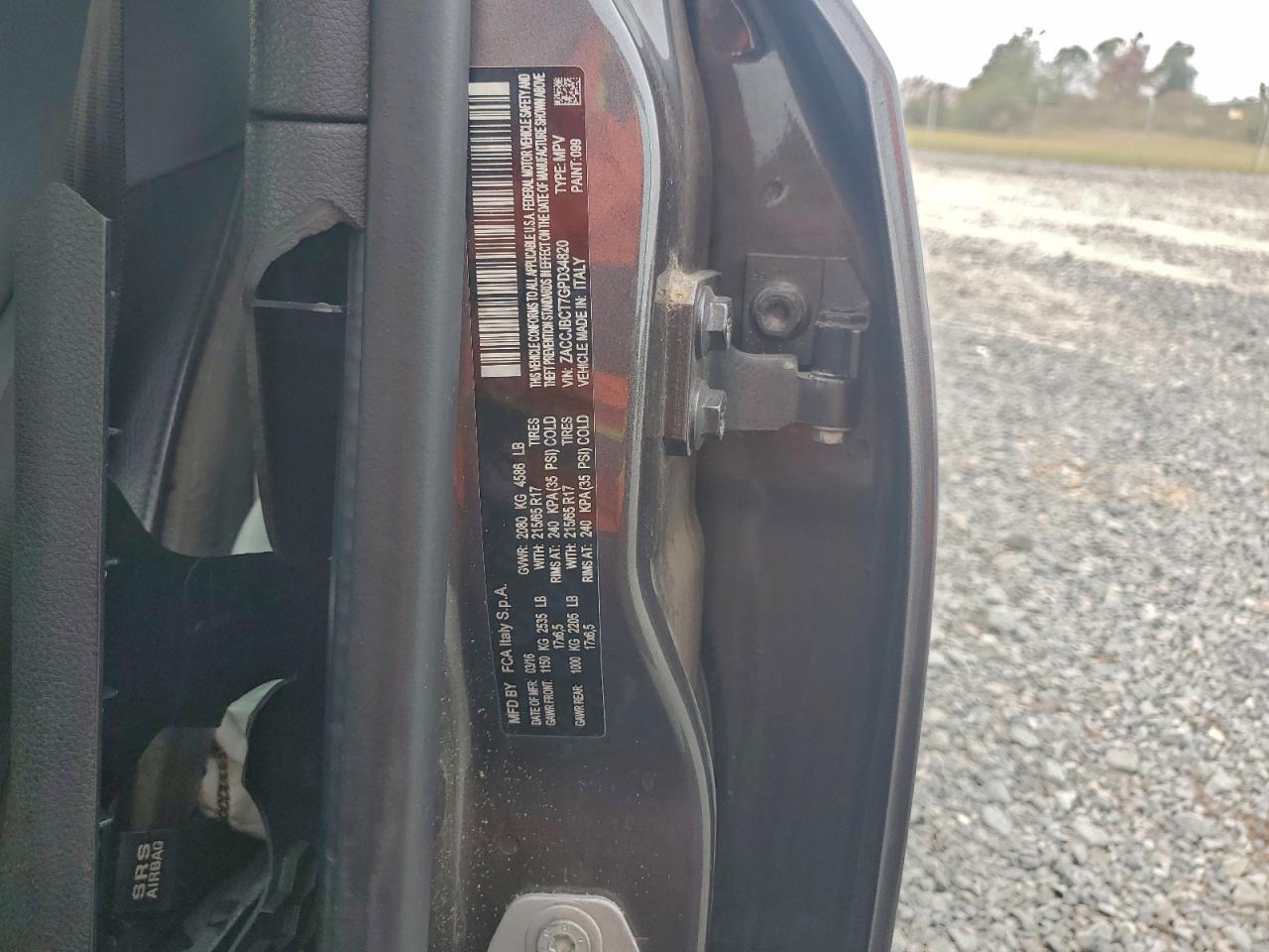 2016 Jeep Renegade Trailhawk VIN: ZACCJBCT7GPD34820 Lot: 92885355