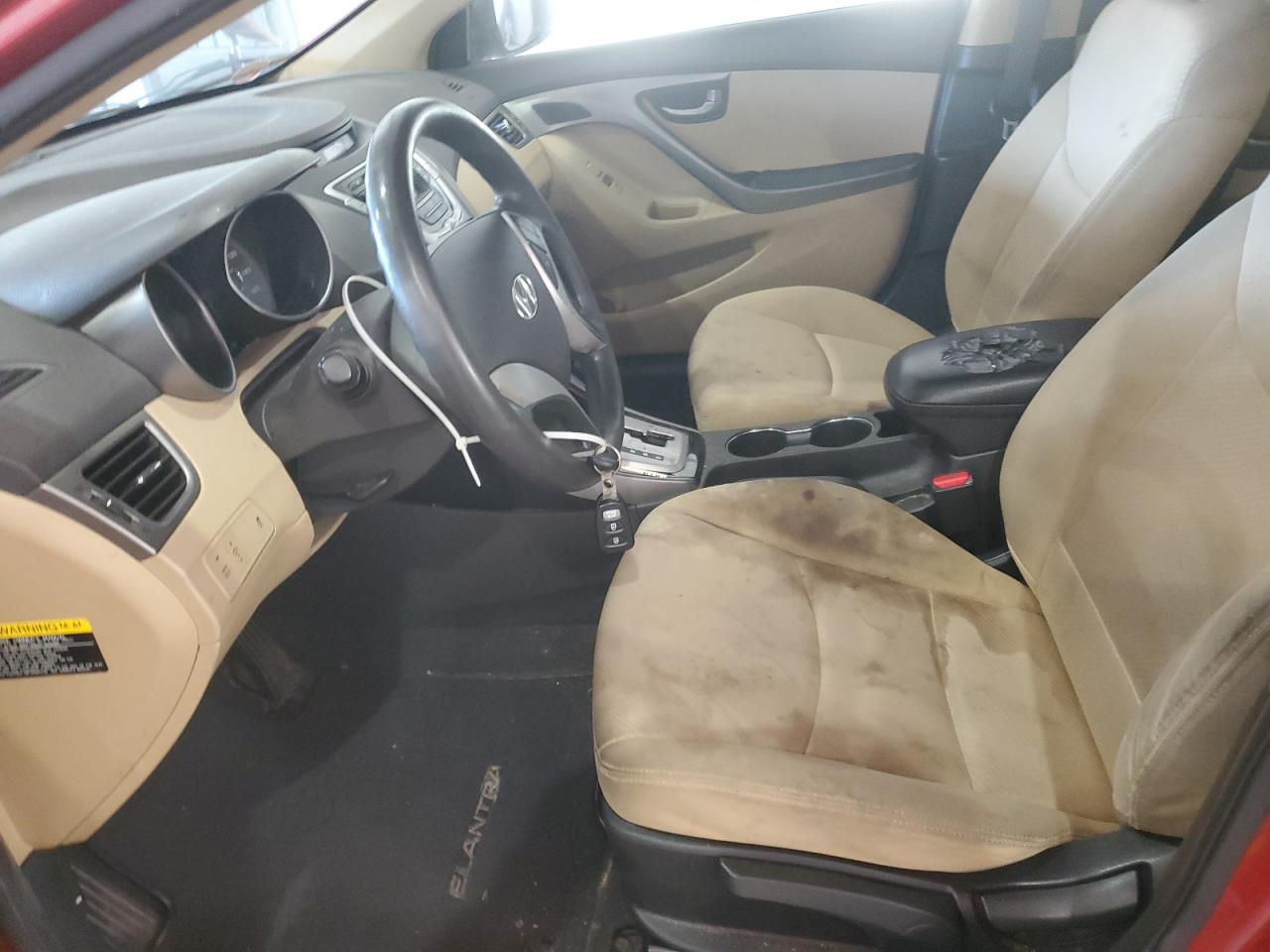 2012 Hyundai Elantra Gls VIN: KMHDH4AE4CU430067 Lot: 91408695