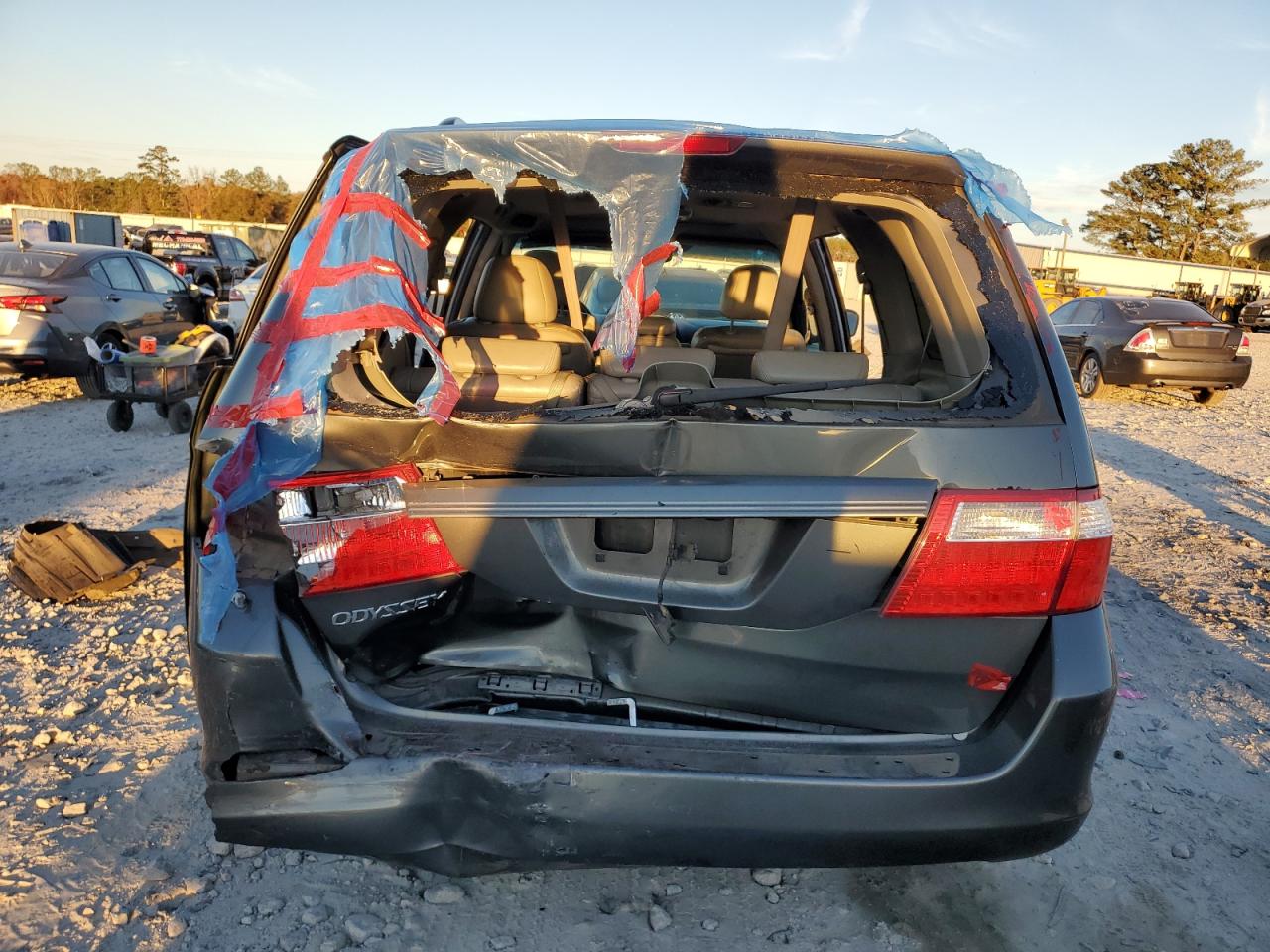 2007 Honda Odyssey Exl VIN: 5FNRL38797B430512 Lot: 93134955