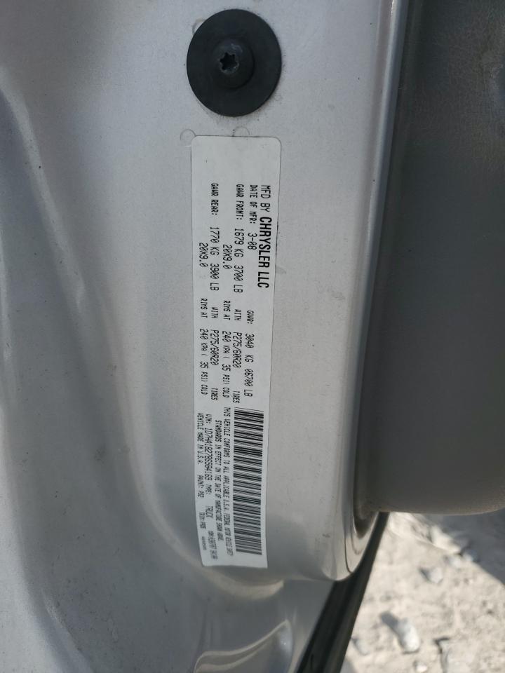 2008 Dodge Ram 1500 St VIN: 1D7HA18278S584169 Lot: 90919505