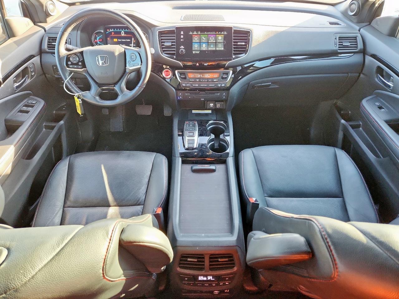 2022 Honda Pilot Black VIN: 5FNYF6H75NB025281 Lot: 91459795