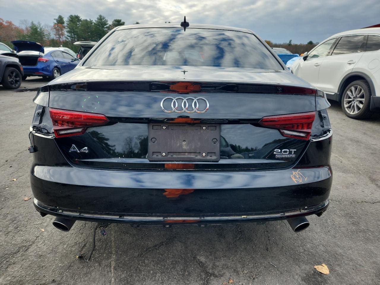2018 Audi A4 Premium VIN: WAUDNAF41JA022942 Lot: 90817245
