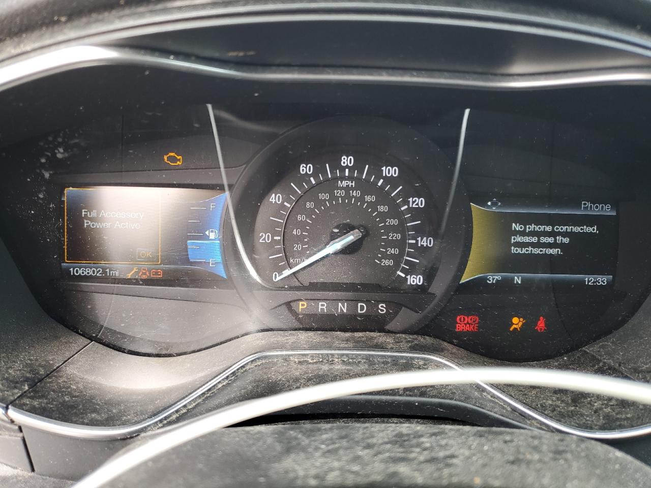 2017 Ford Fusion Titanium VIN: 3FA6P0K91HR115001 Lot: 92835055