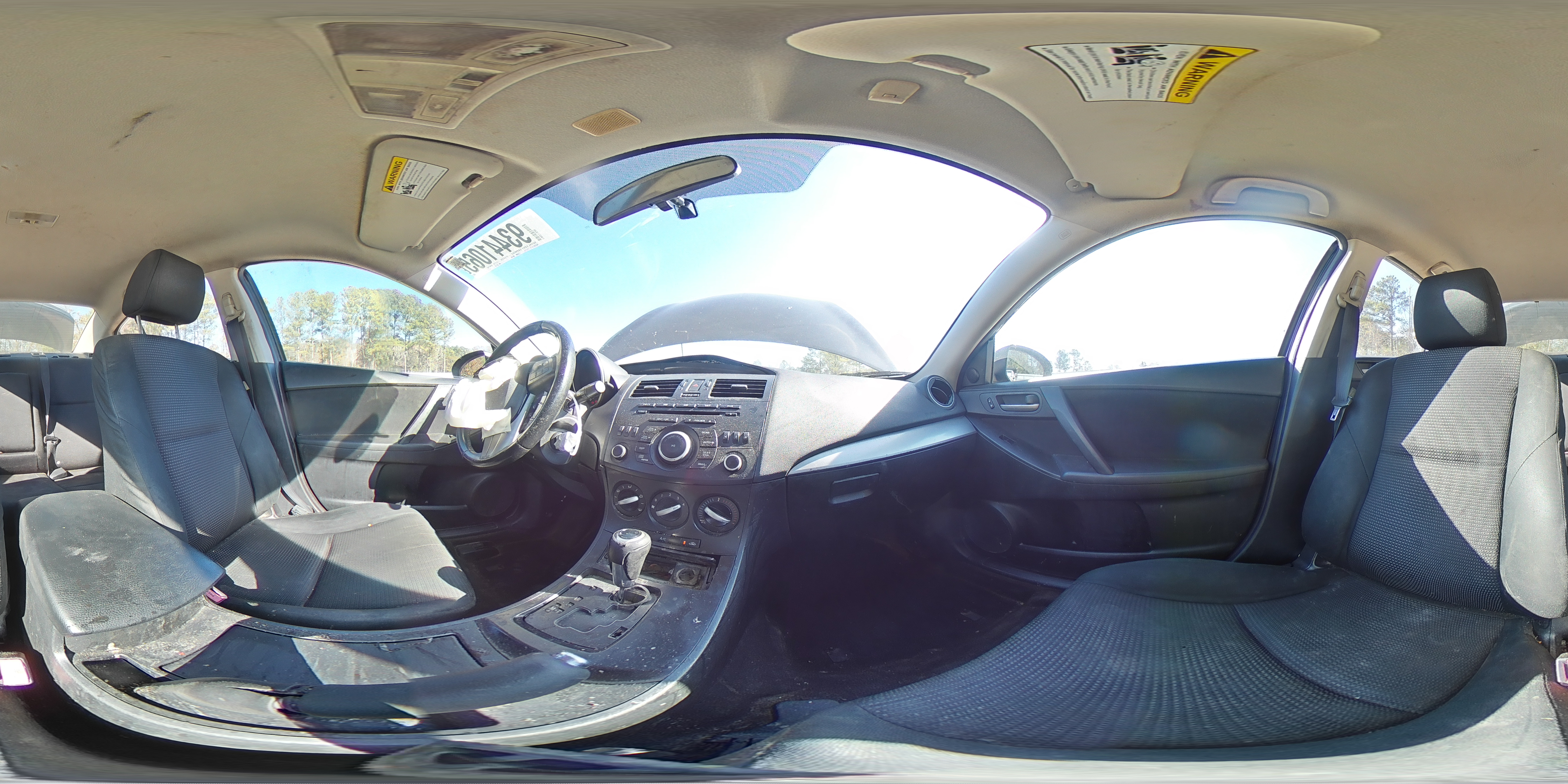 2012 Mazda 3 I VIN: JM1BL1V80C1563939 Lot: 93441065