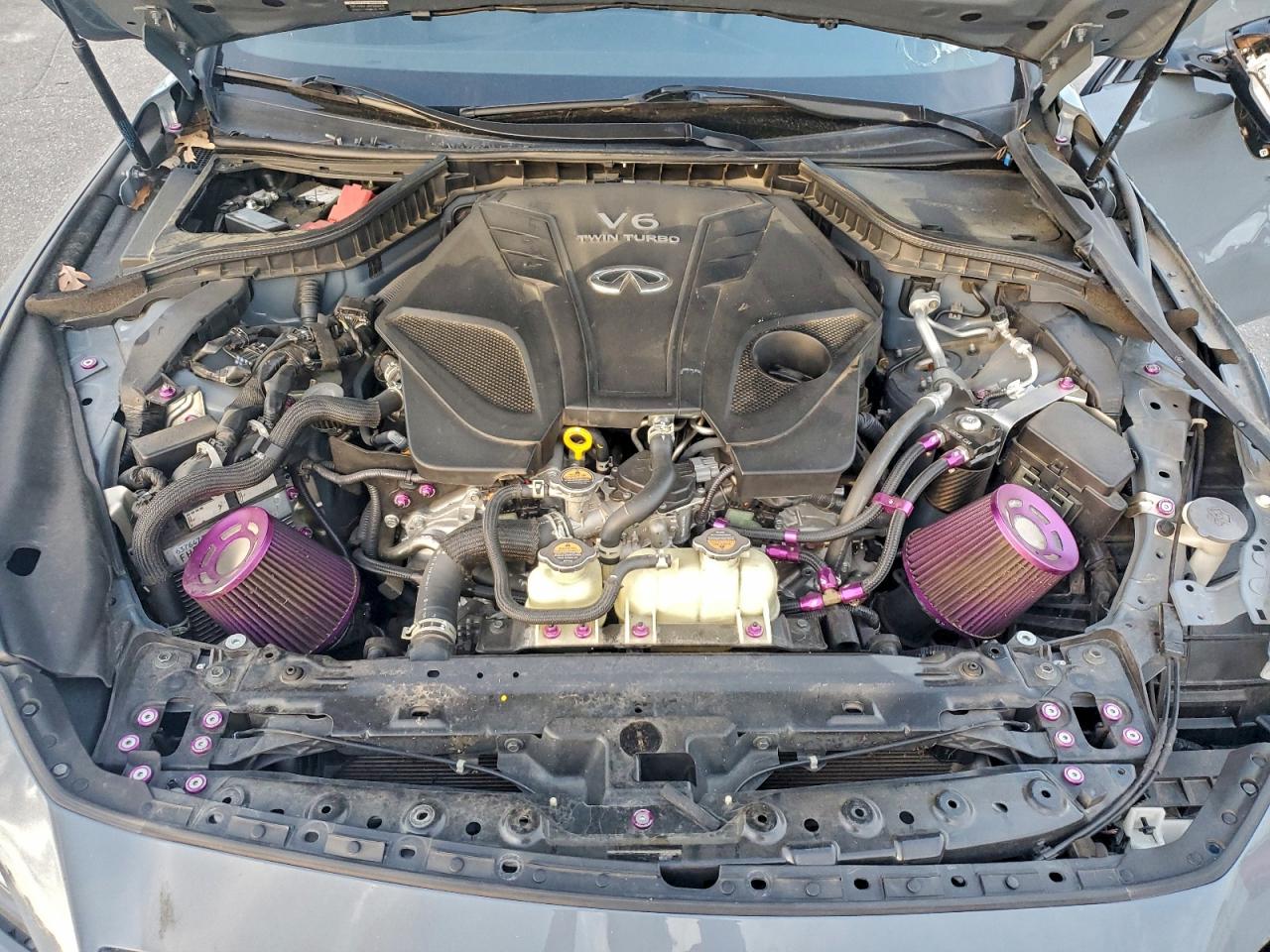 2022 Infiniti Q50 Red Sport 400 VIN: JN1FV7DR0NM390193 Lot: 94245735