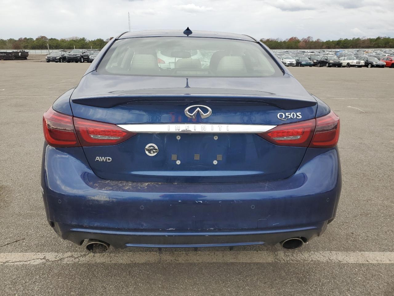 2019 Infiniti Q50 Luxe VIN: JN1EV7AR8KM554480 Lot: 92092075