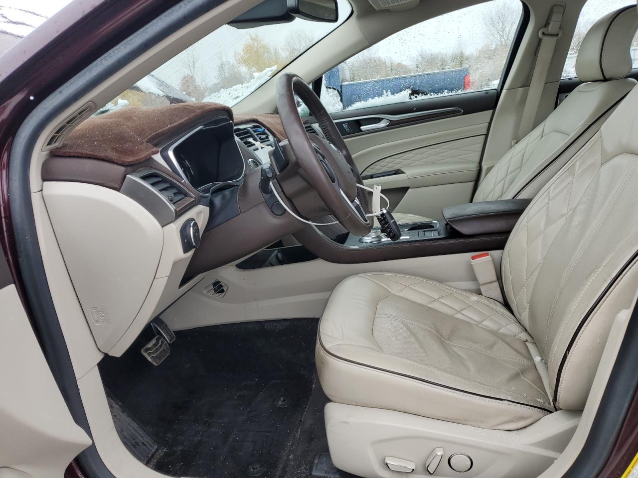 2017 Ford Fusion Titanium VIN: 3FA6P0K94HR129166 Lot: 91979445