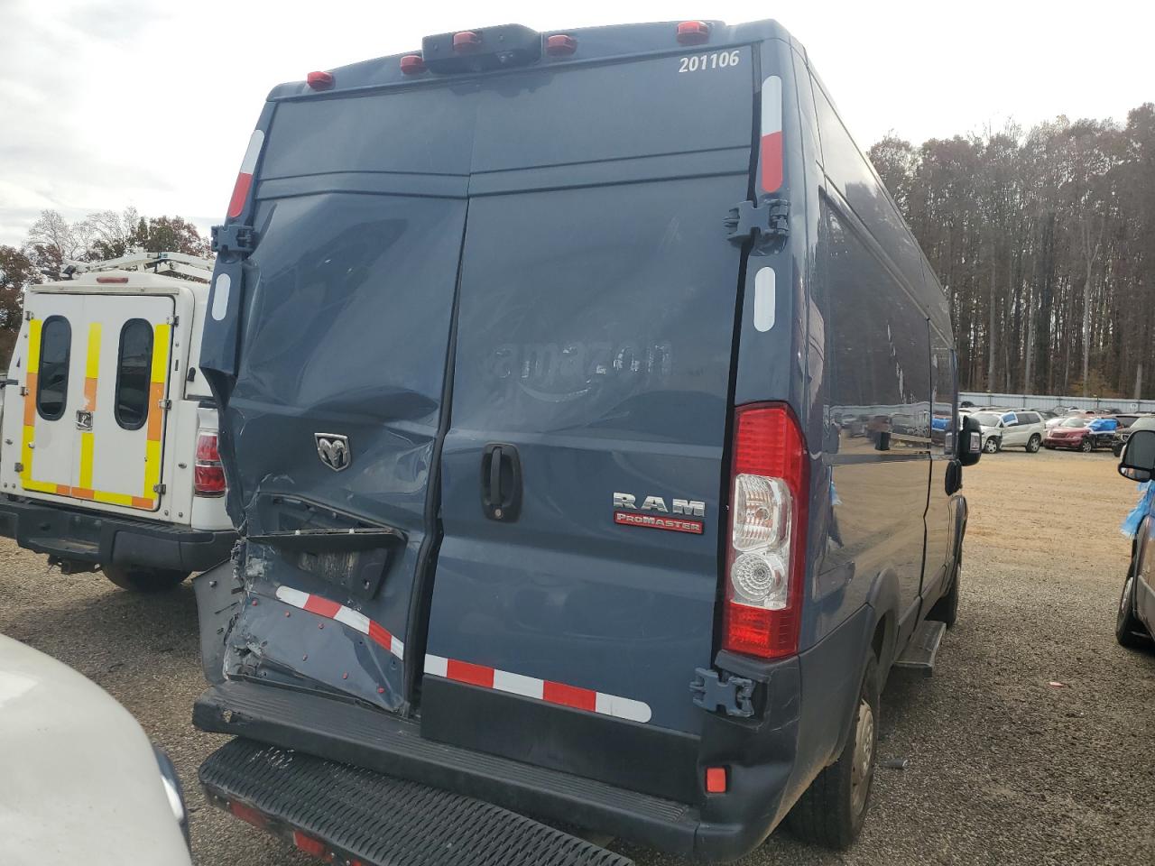 2021 Ram Promaster 3500 Delivery Van VIN: 3C6FRVJG8ME503000 Lot: 90107855