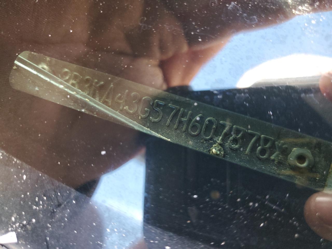 2007 Dodge Charger Se VIN: 2B3KA43G57H607878 Lot: 92652185