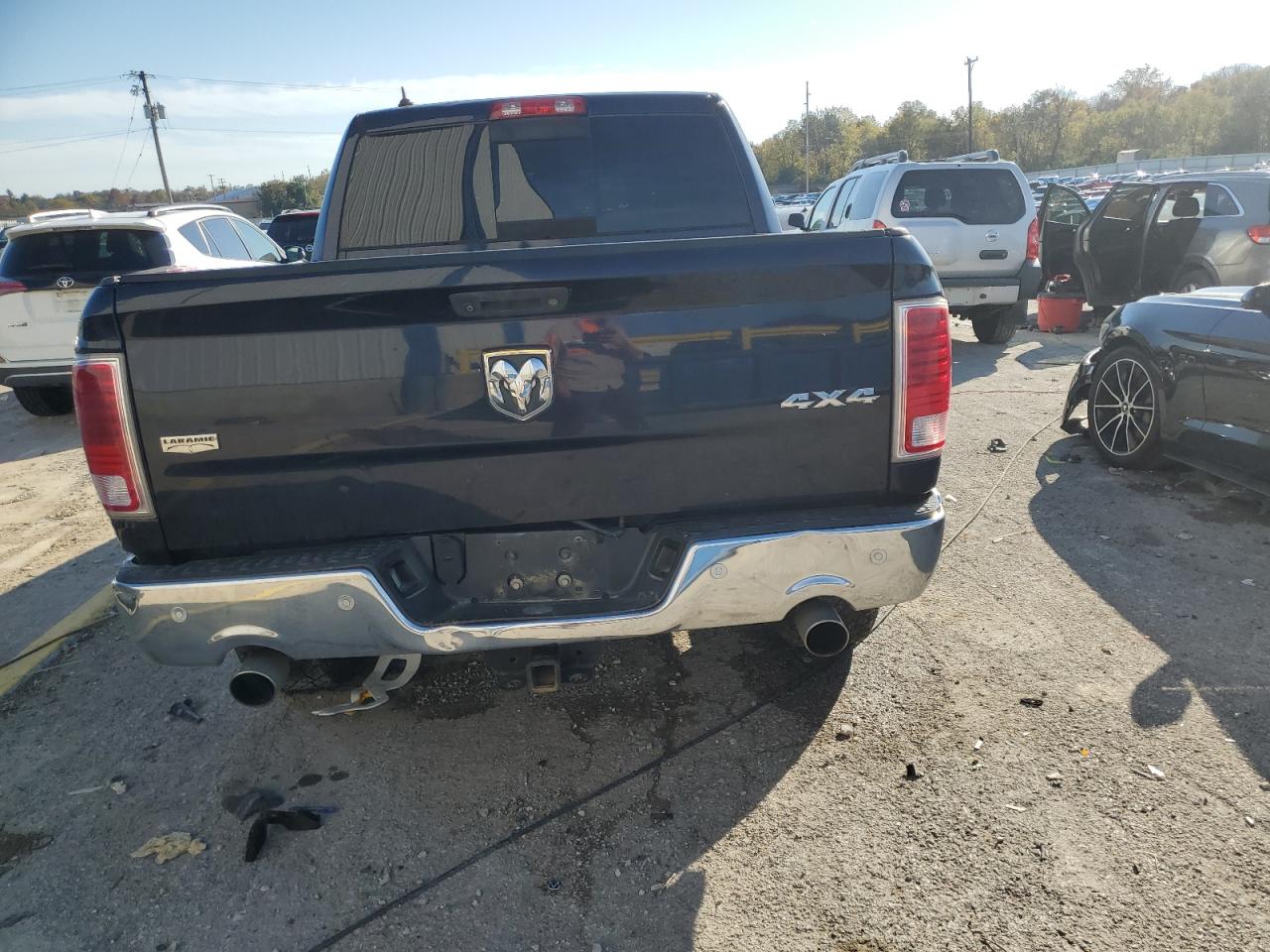 2014 Ram 1500 Laramie VIN: 1C6RR7NT0ES347520 Lot: 91382255