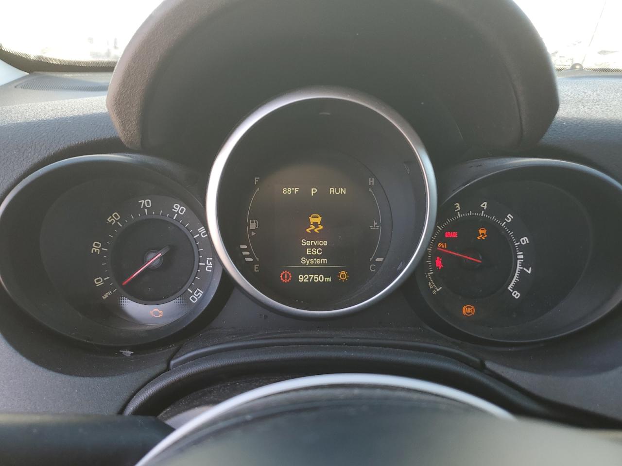 2017 Fiat 500X Trekking VIN: ZFBCFXCB2HP547729 Lot: 92120555