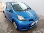 2010 TOYOTA AYGO 1.0 VVT-I BLUE 5DR for sale at Copart WESTBURY