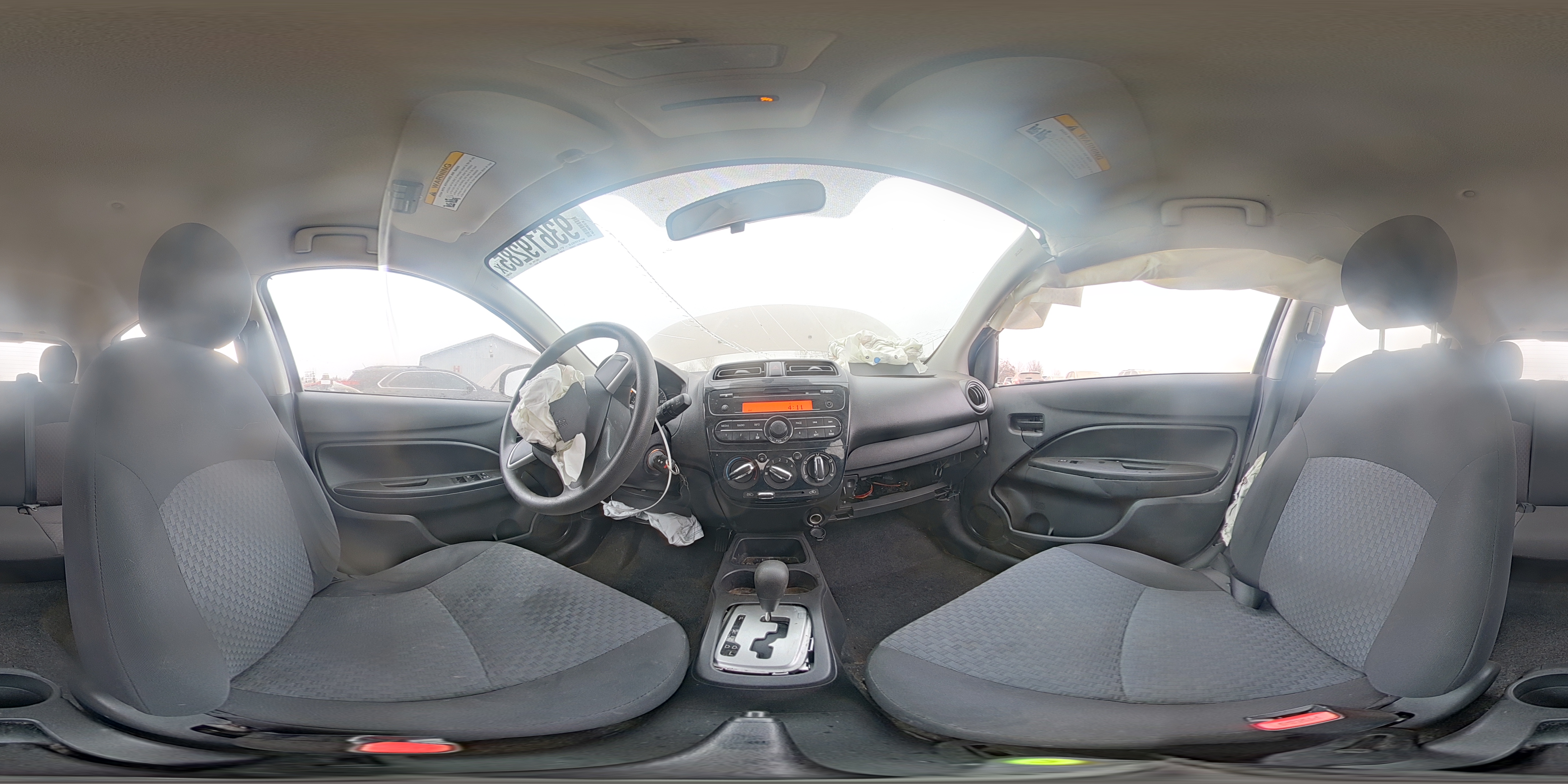 2017 Mitsubishi Mirage Es VIN: ML32A3HJ6HH001075 Lot: 93619285