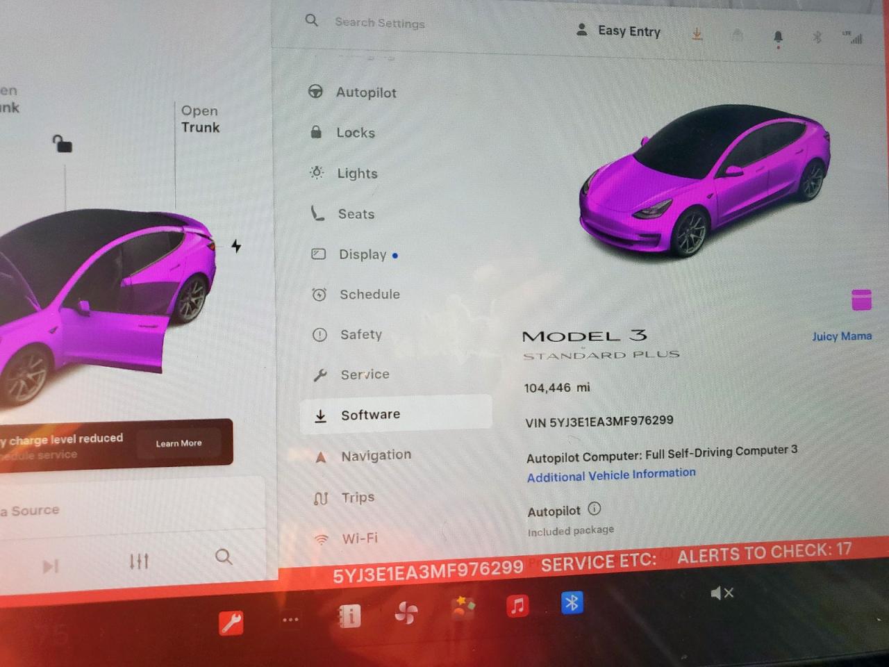 2021 Tesla Model 3 VIN: 5YJ3E1EA3MF976299 Lot: 91815585