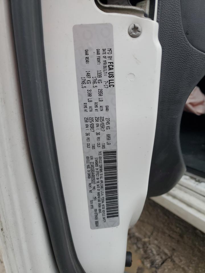 2017 Dodge Grand Caravan Se VIN: 2C4RDGBG4HR835227 Lot: 92988505