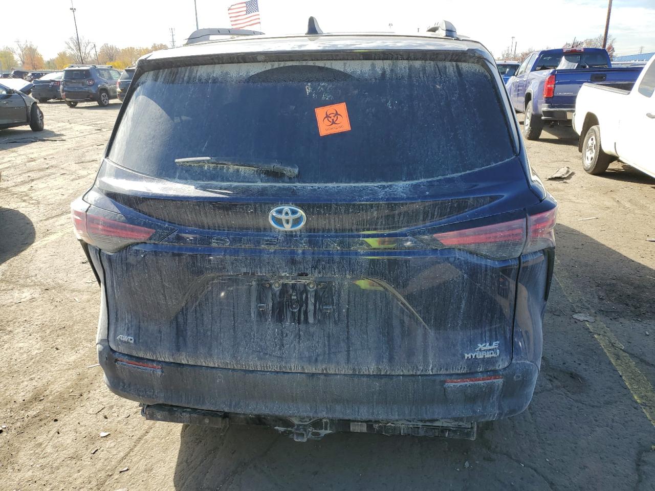 2022 Toyota Sienna Xle VIN: 5TDJSKFC4NS057480 Lot: 90803645
