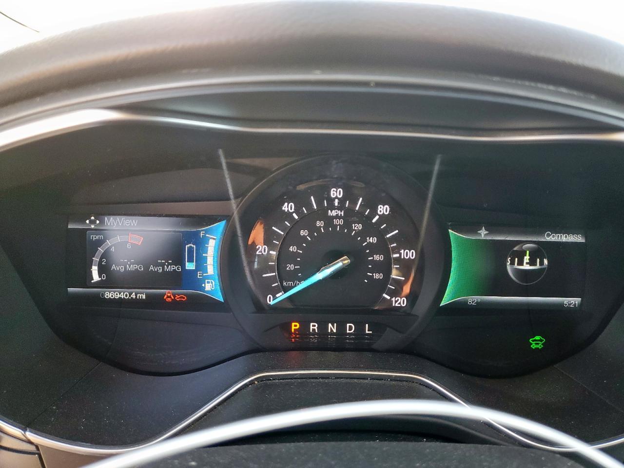 2013 Ford Fusion Titanium Hev VIN: 3FA6P0RU6DR325873 Lot: 91270985