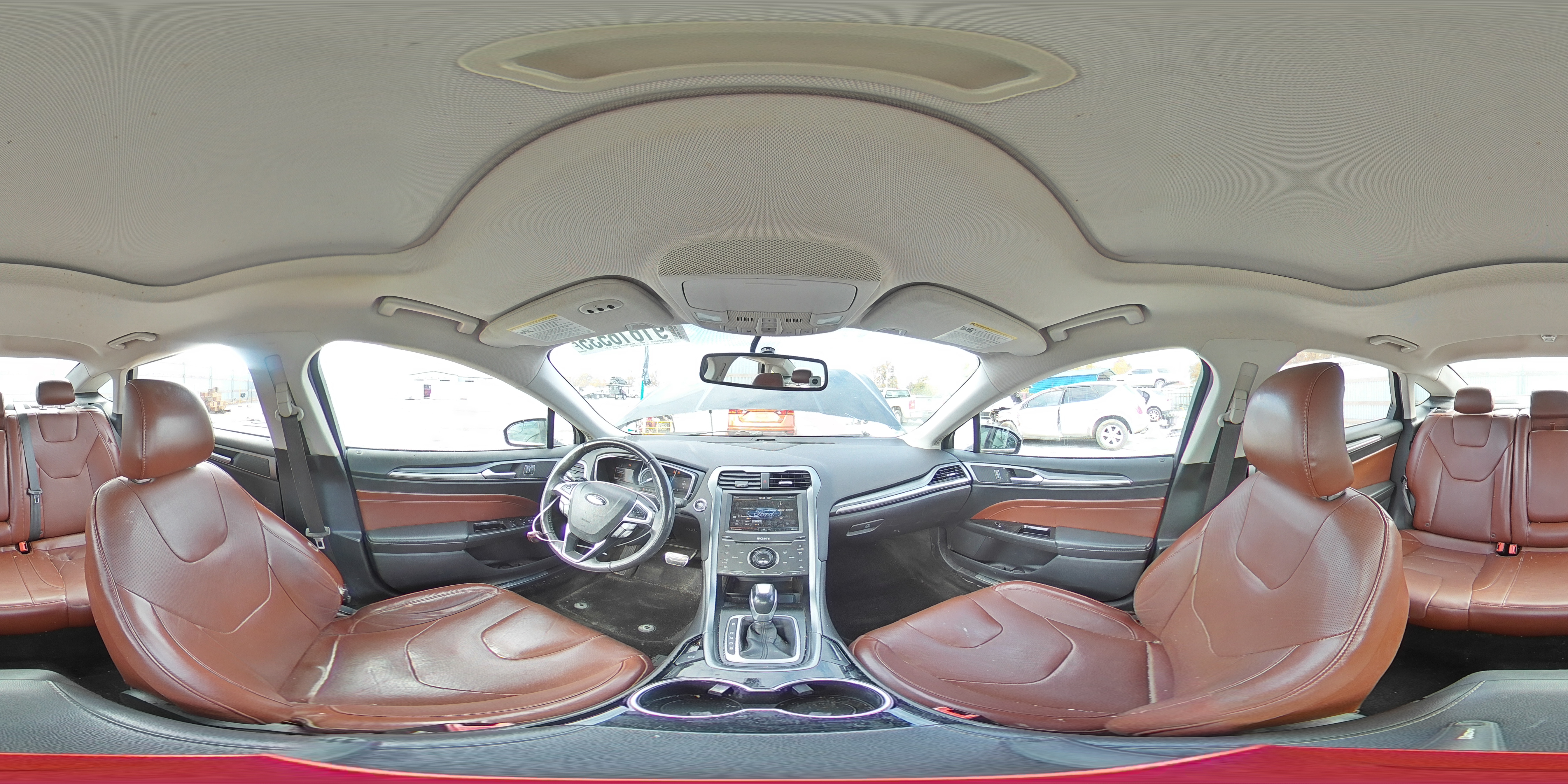 2015 Ford Fusion Titanium VIN: 3FA6P0K95FR160410 Lot: 91616535