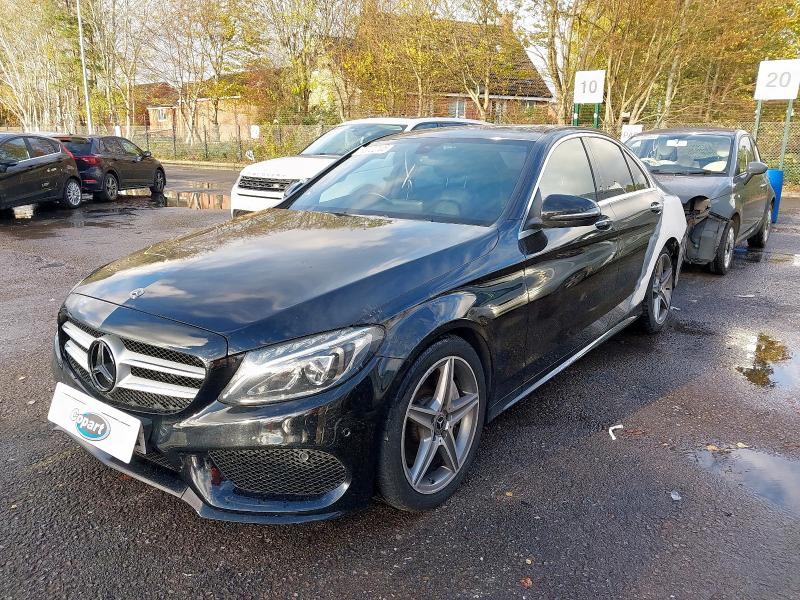 2017 MERCEDES-BENZ C CLASS C300H AMG LINE PREMIUM 4DR AUTO for sale at Copart GLOUCESTER