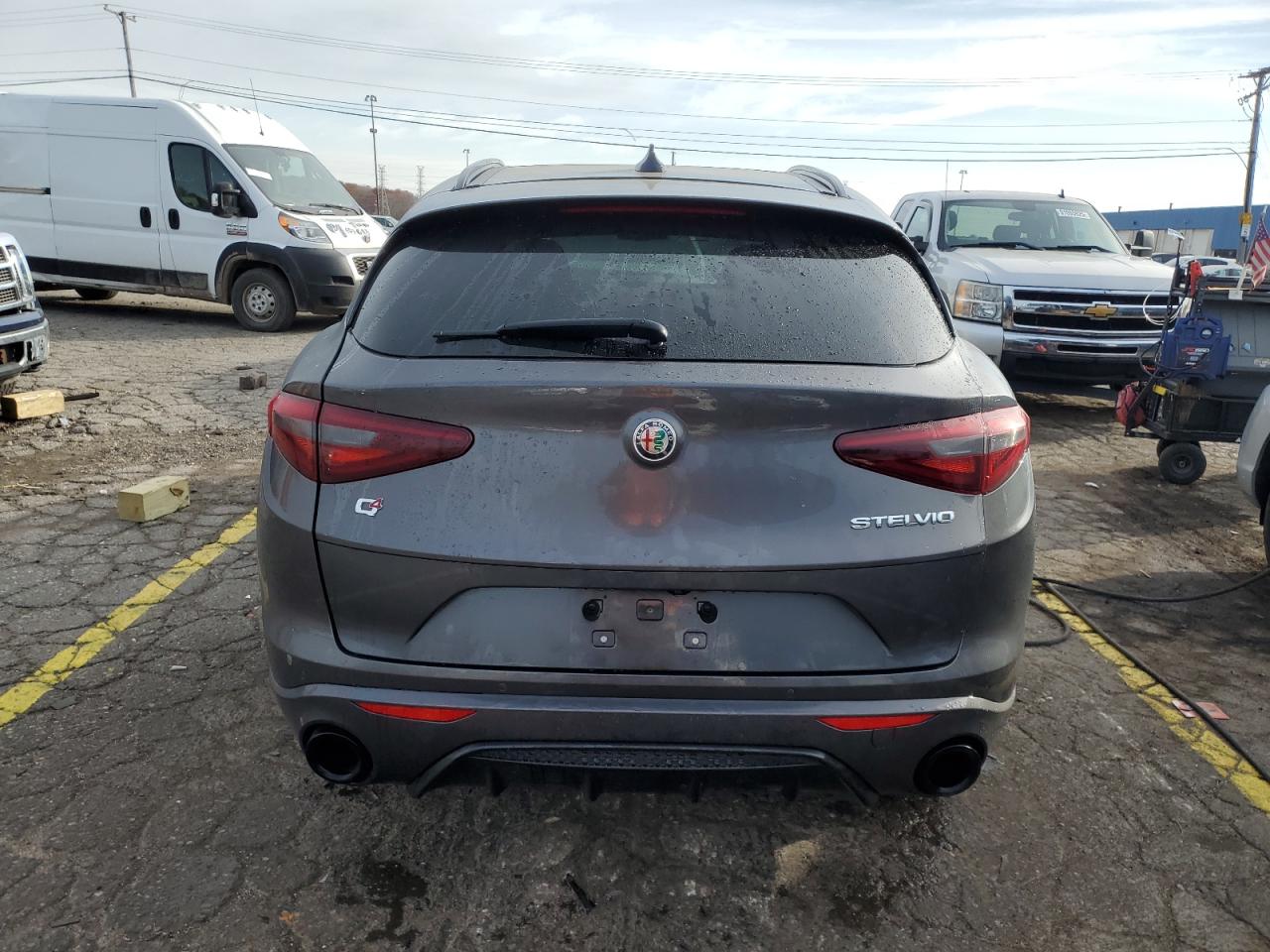 2022 Alfa Romeo Stelvio Ti VIN: ZASPAKBN7N7D26707 Lot: 93033775