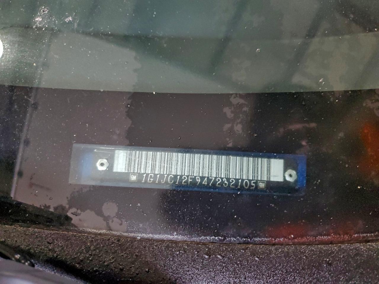 2004 Chevrolet Cavalier VIN: 1G1JC12F947232105 Lot: 93990265