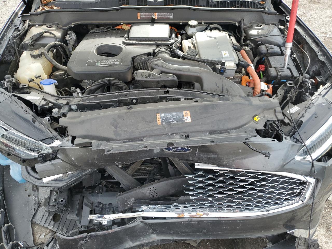 2019 Ford Fusion Titanium VIN: 3FA6P0SU5KR174712 Lot: 93493075