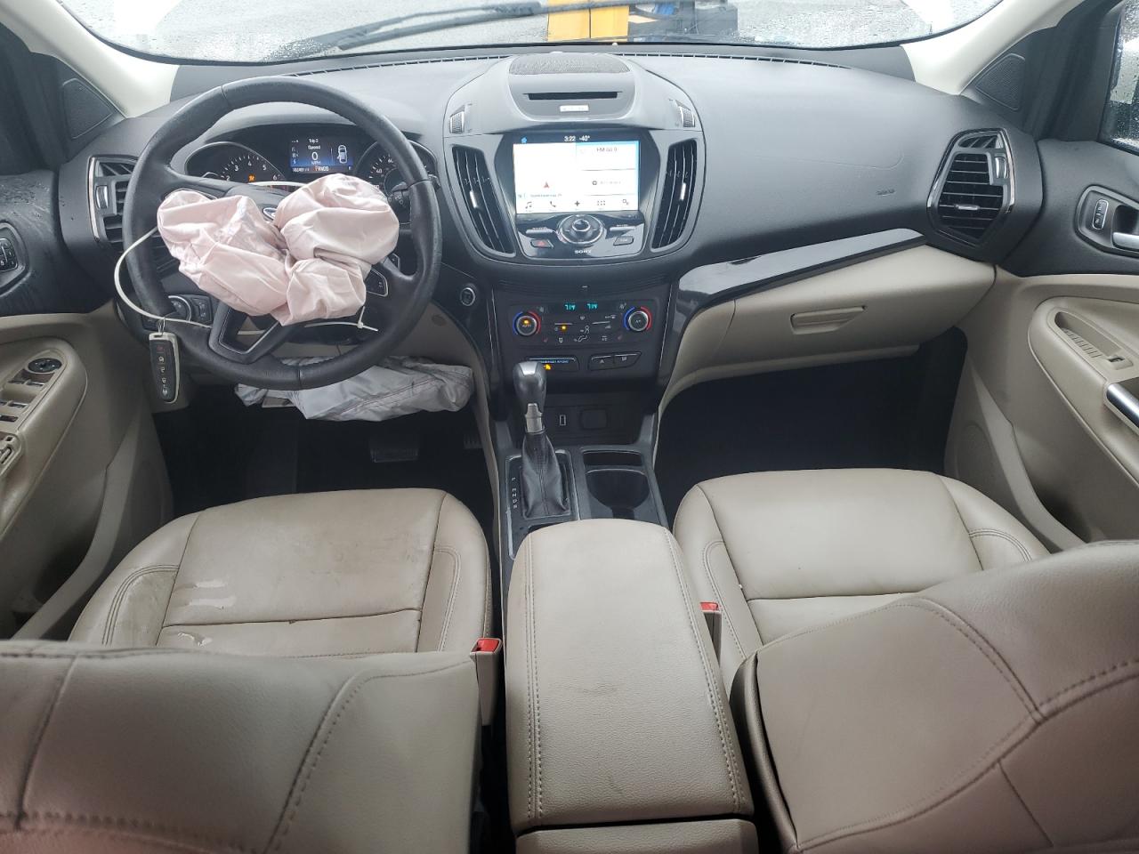 2017 Ford Escape Titanium VIN: 1FMCU0J95HUD77115 Lot: 93119575