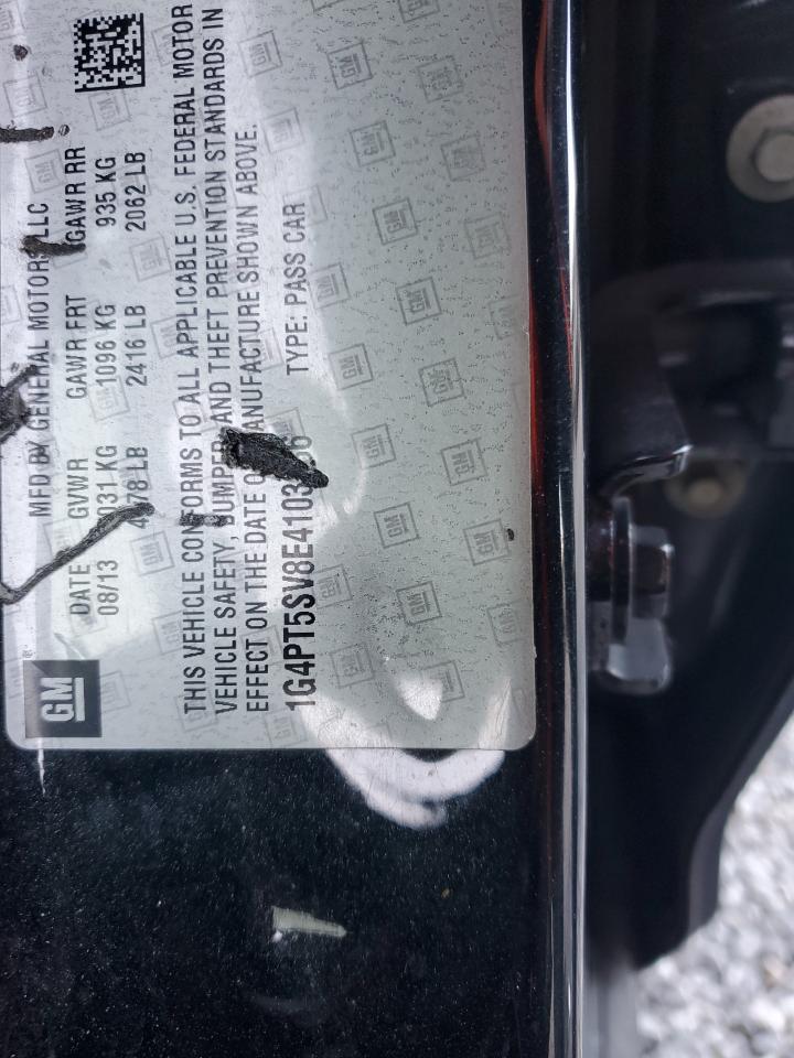 2014 Buick Verano Premium VIN: 1G4PT5SV8E4103836 Lot: 92265315