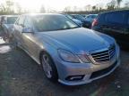2010 MERCEDES-BENZ E CLASS E250 CDI BLUEEFFICIENCY SPORT 4DR for sale at Copart WOLVERHAMPTON