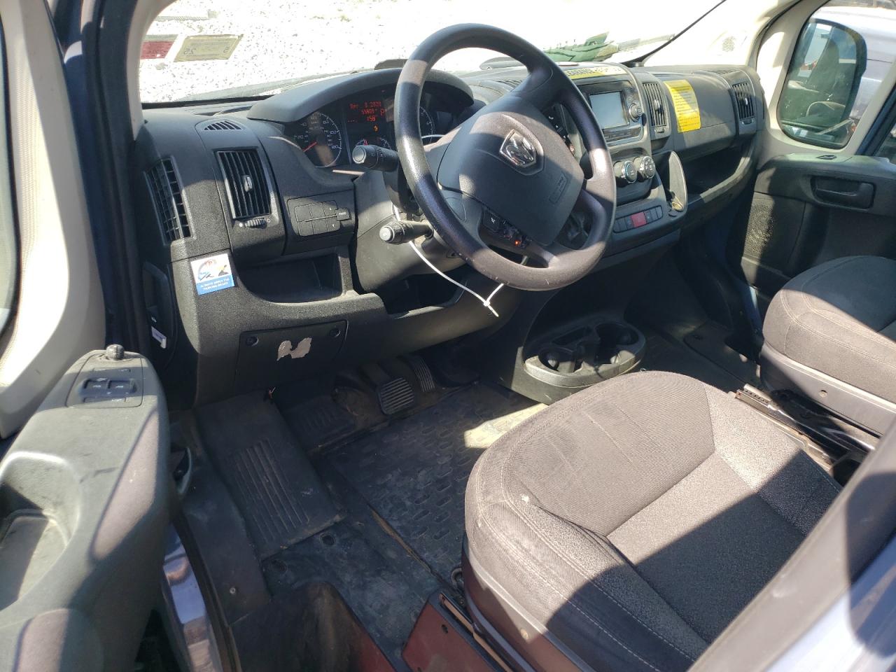 2021 Ram Promaster 3500 Delivery Van VIN: 3C6MRVJG6ME544393 Lot: 90461865