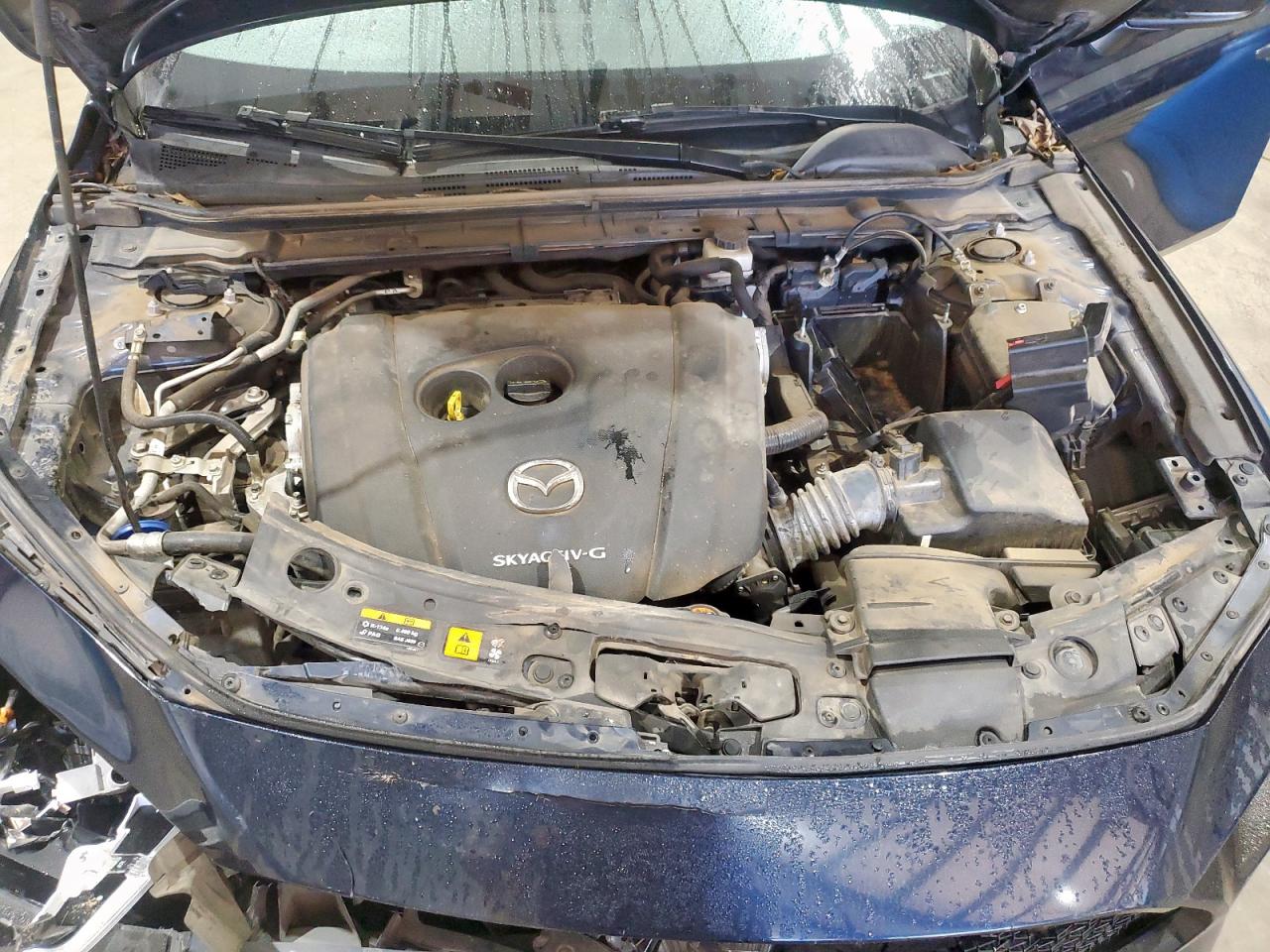 2019 Mazda 3 Preferred VIN: JM1BPAMM8K1143735 Lot: 92679145