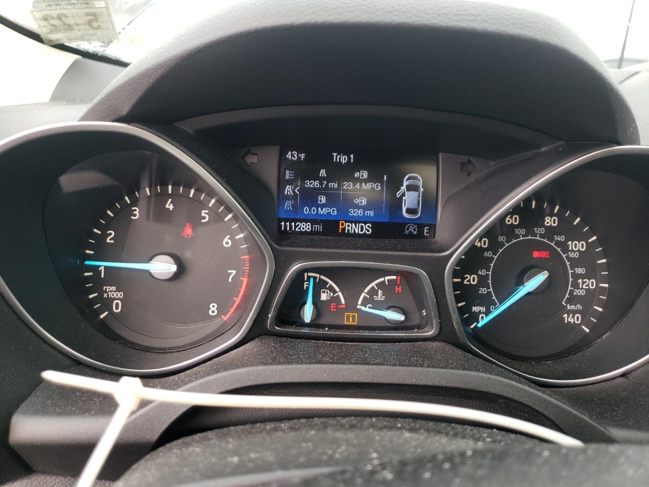 2017 Ford Escape Titanium VIN: 1FMCU9J99HUC30526 Lot: 93405495