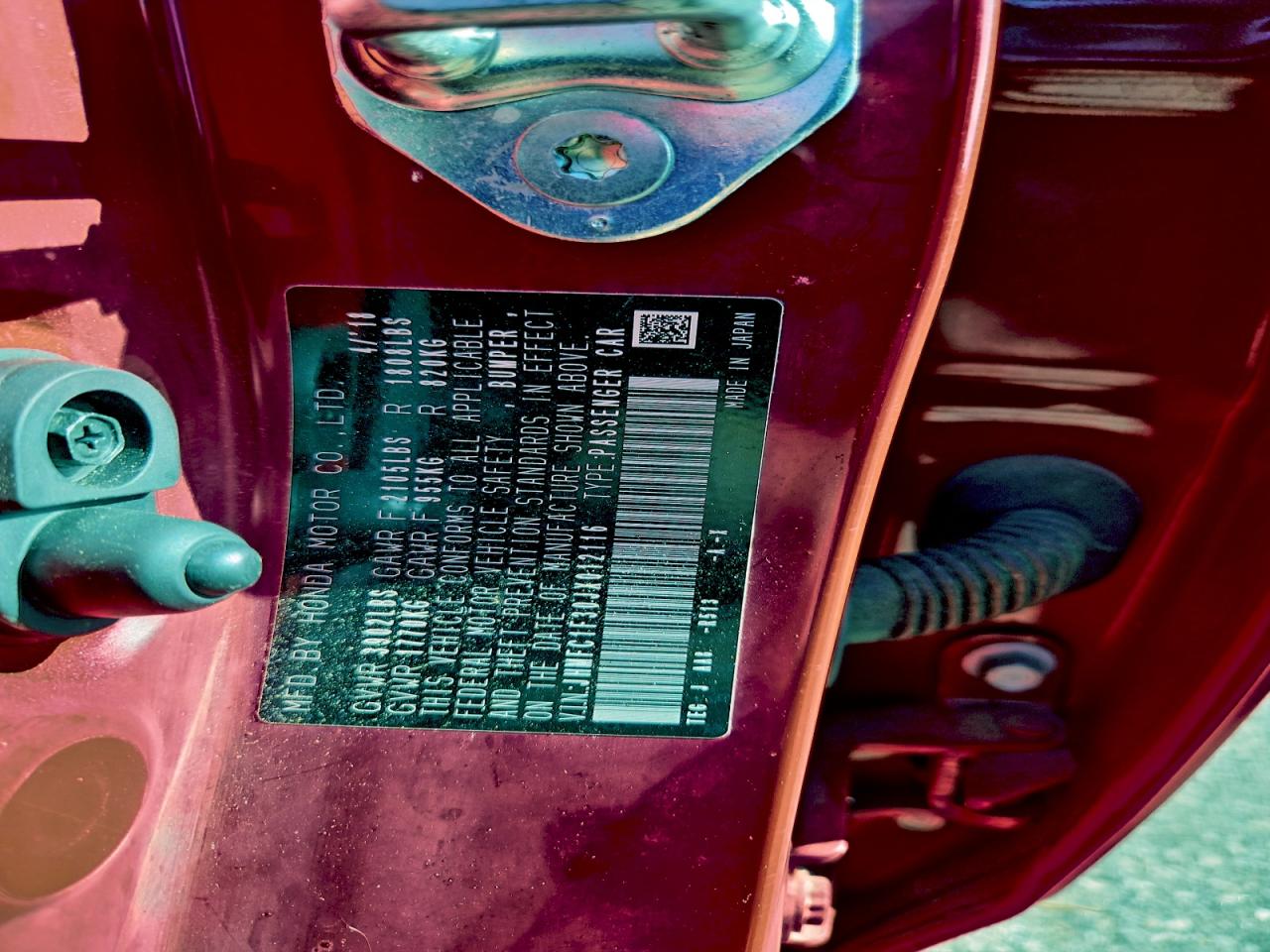 2018 Honda Civic Ex VIN: JHMFC1F30JX012116 Lot: 92794305