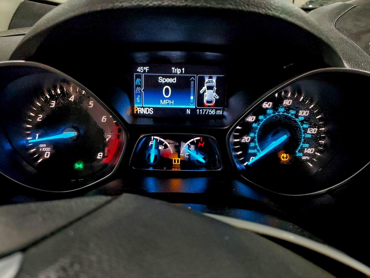 2014 Ford Escape Titanium VIN: 1FMCU9J96EUE53103 Lot: 93612155