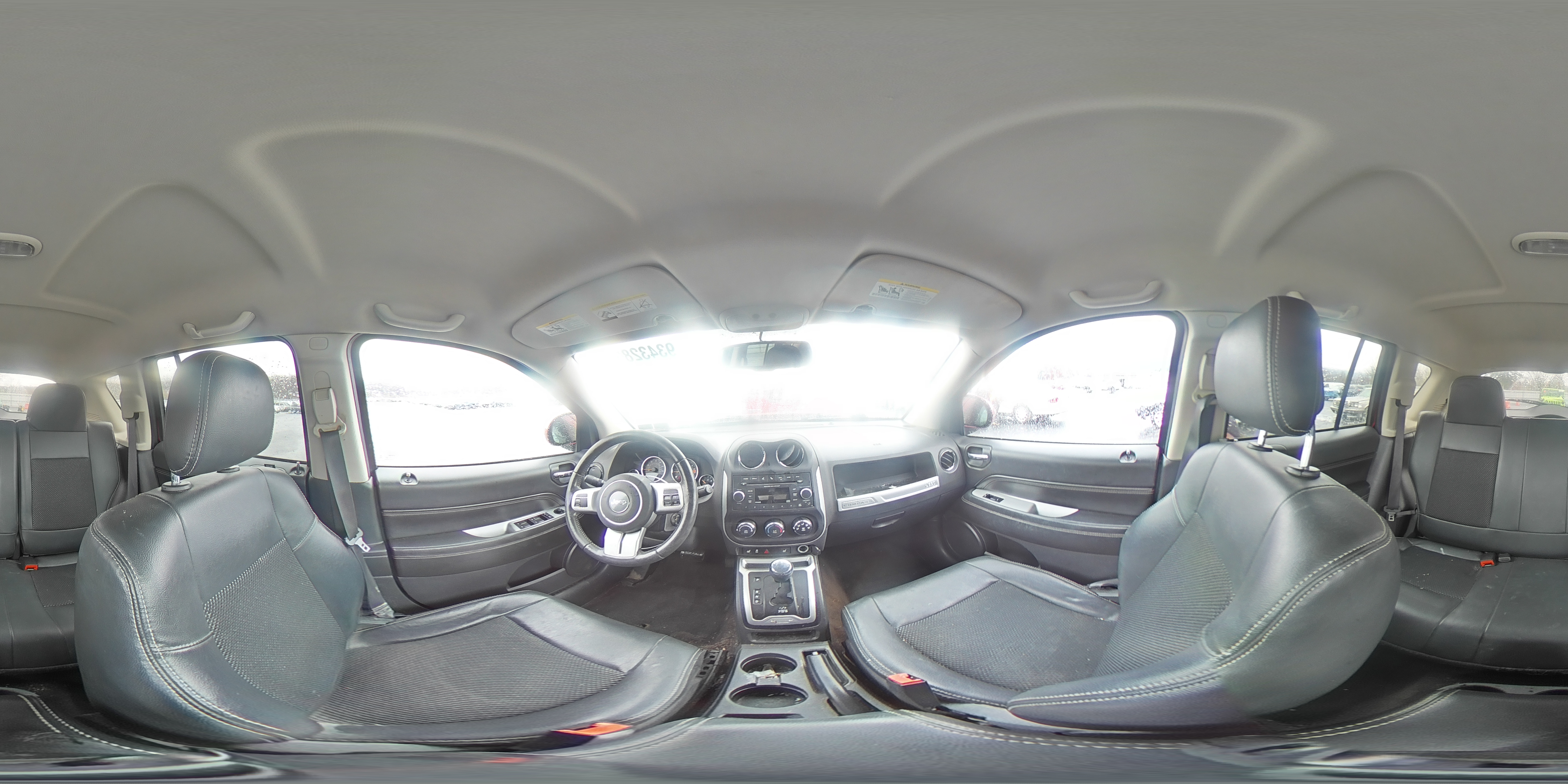 2017 Jeep Compass Latitude VIN: 1C4NJDEB0HD113701 Lot: 93432835