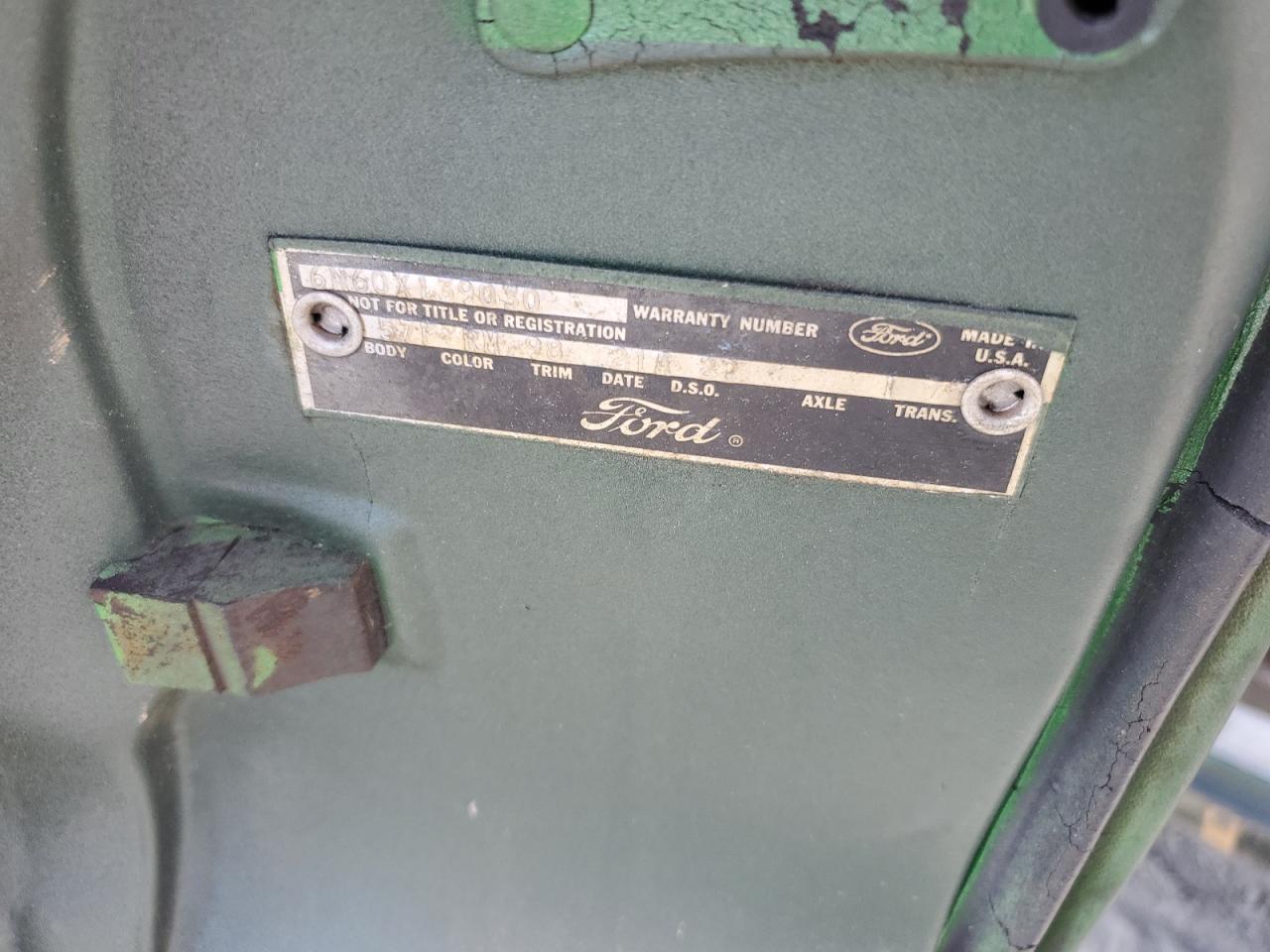 1966 Ford Ltd VIN: 6N60X139030 Lot: 91908565