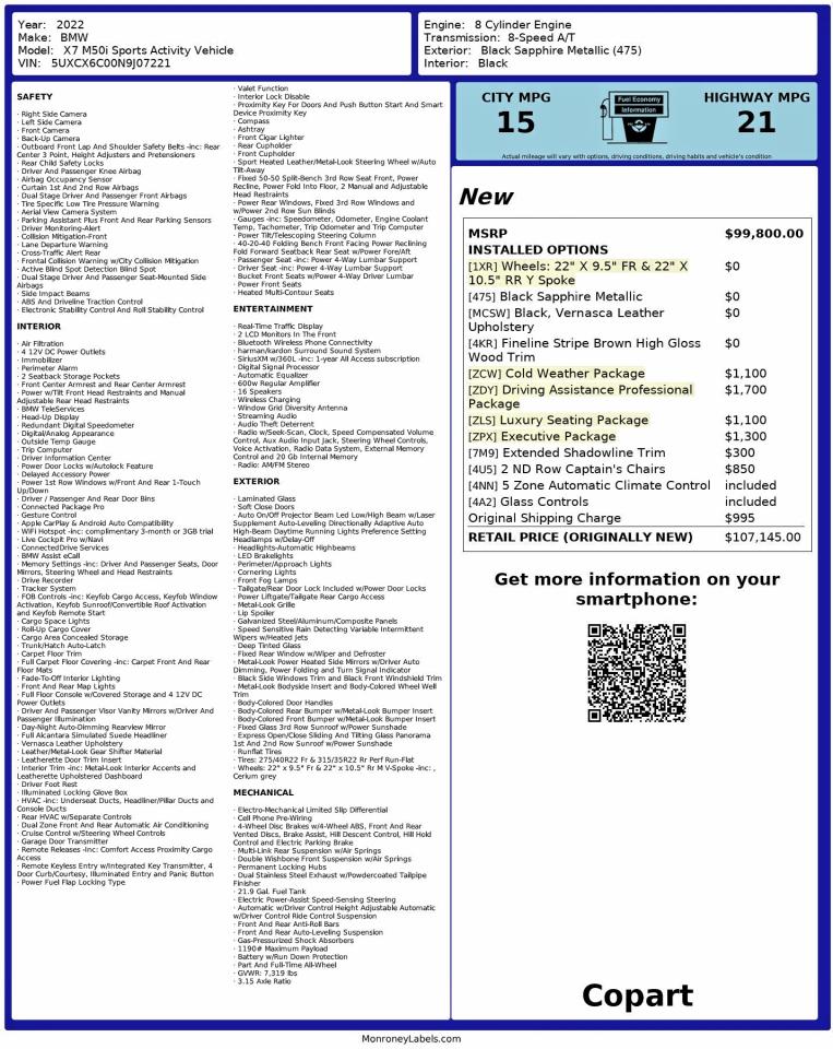 Фото: 5UXCX6C00N9J07221