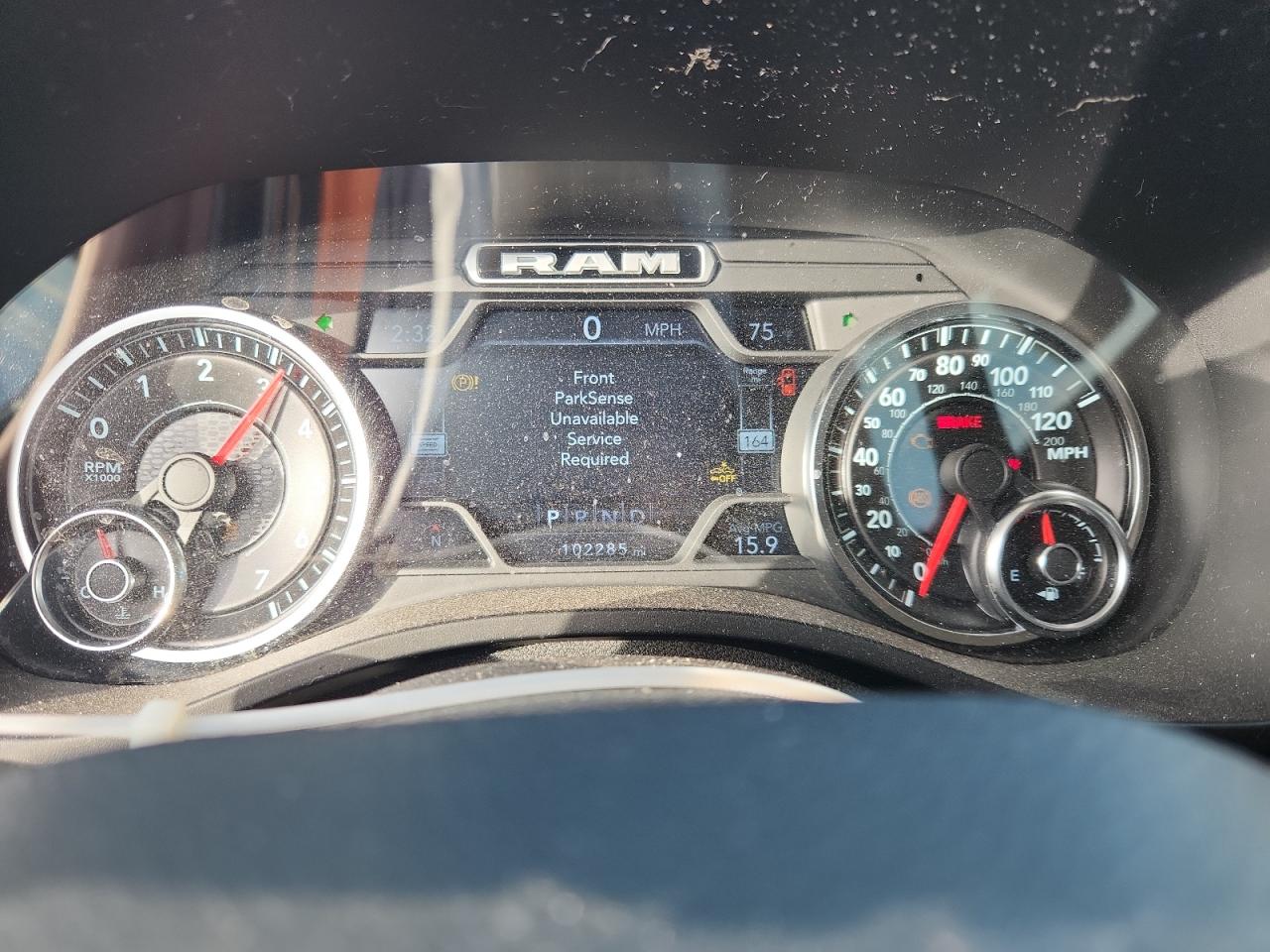 2019 Ram 1500 Laramie VIN: 1C6SRFJT4KN642812 Lot: 91928615