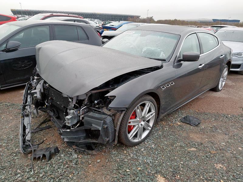 2016 MASERATI QUATTROPORTE V6D 4DR AUTO for sale at Copart CORBY