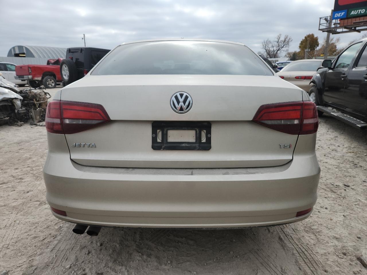 2016 Volkswagen Jetta S VIN: 3VW167AJXGM299231 Lot: 92830335